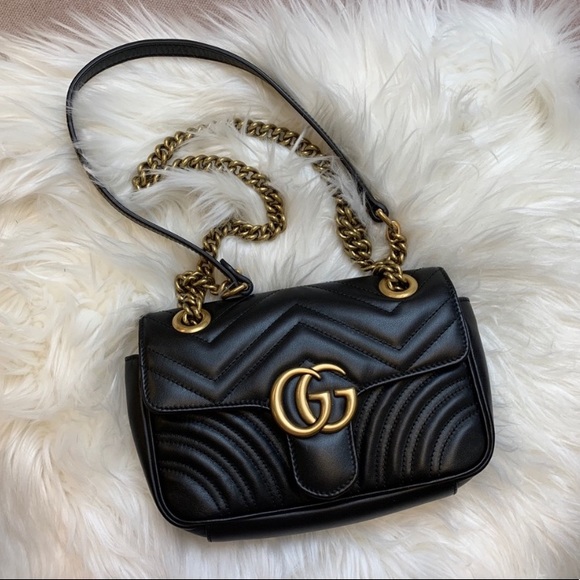 Gucci GG Marmont matelassé mini bag — great condition!